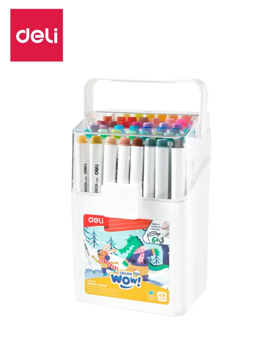 Akril marker 48 dona EC192-48 Deli, 192-48-EC - 