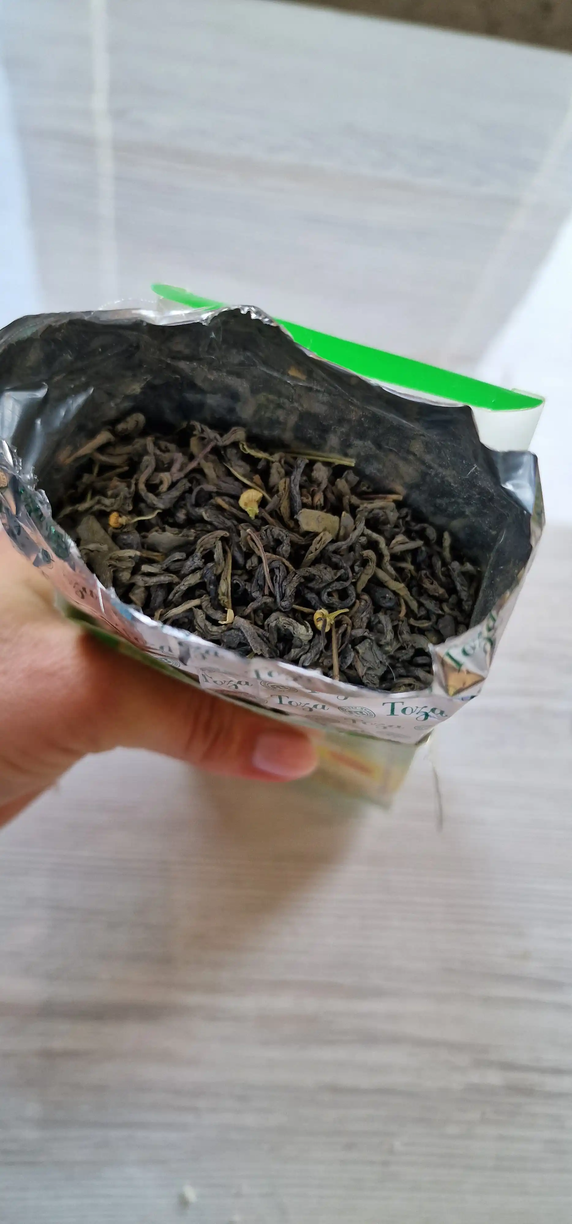 Чай зеленый Тоза с ромашкой, 80 г