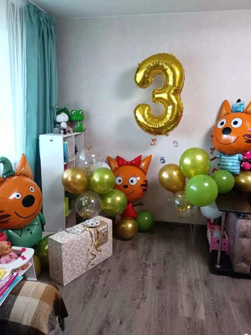Подставка для 7 воздушных шаров, держатель для шариков, стенд стойка для надувных шариков
