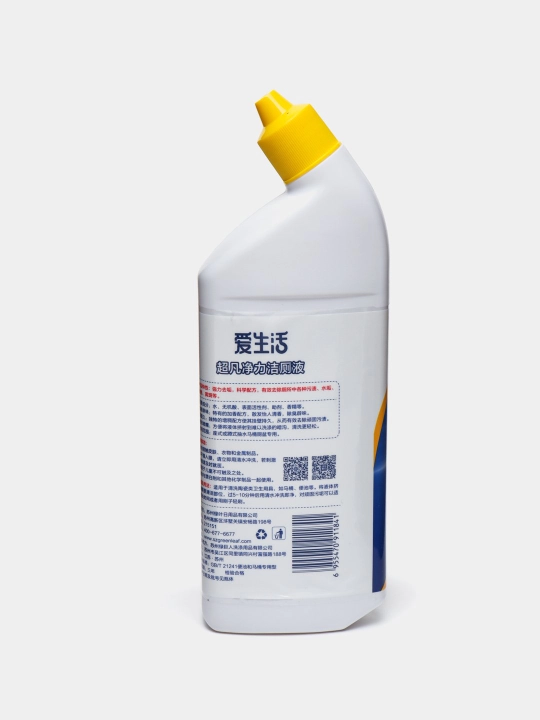 Чистящий гель для унитаза универсальный, для ванной и туалета 500ml
