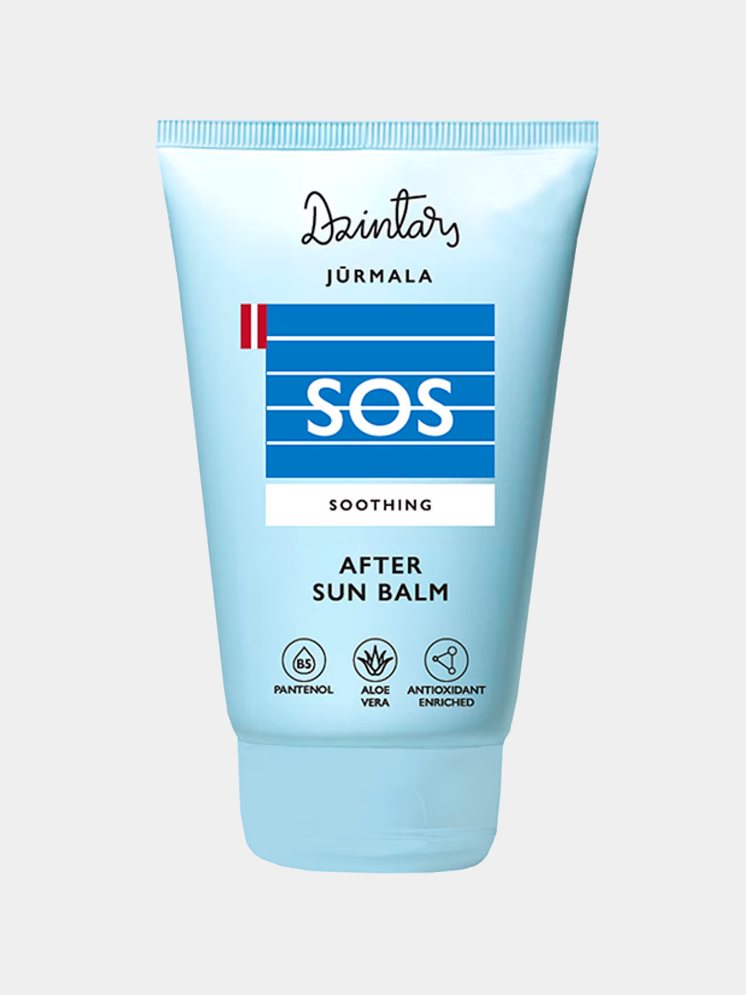 Tana uchun quyoshdan himoyalovchi DZINTARS SOS Soothing balzami, 100 ml - 