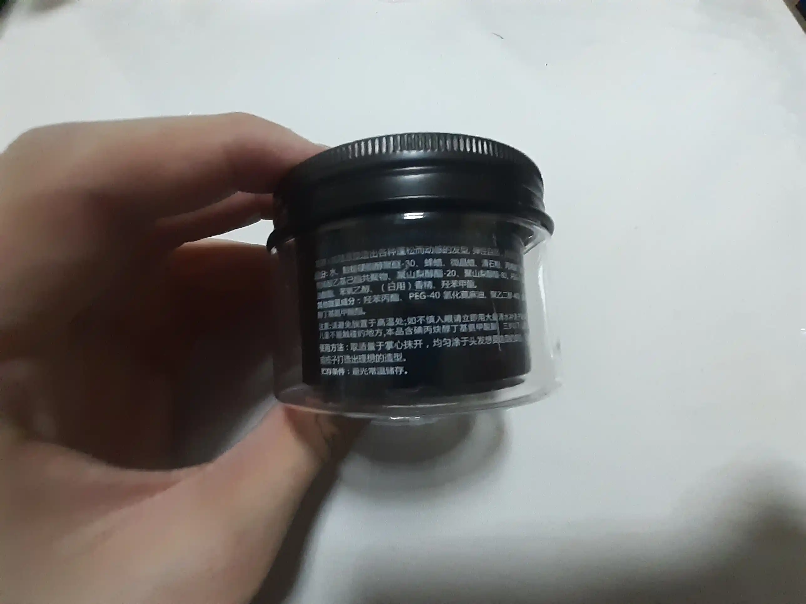 Soch va soqol uchun modellash pastasi mat effekt, 100 ml soch uchun gel vosk turmak uchun