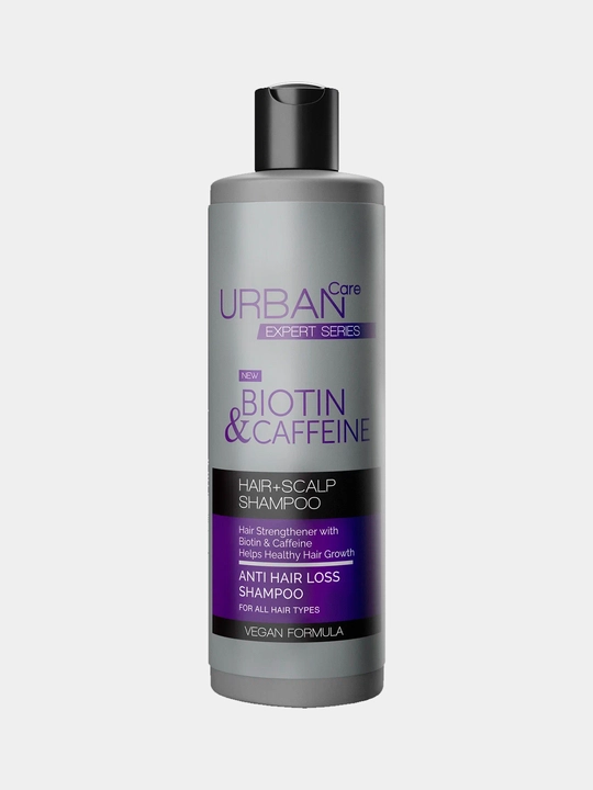 Шампунь для волос URBAN CARE Expert Biotin&Caffein, 350 мл