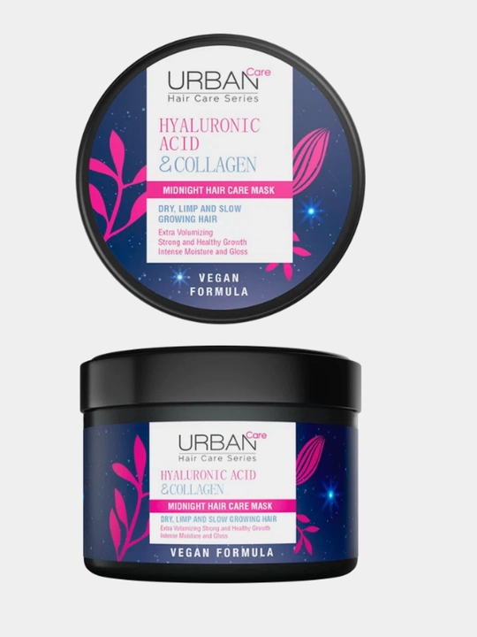 URBAN CARE Маска для волос Hyaluronic Acid&Collagen, 230 мл - 