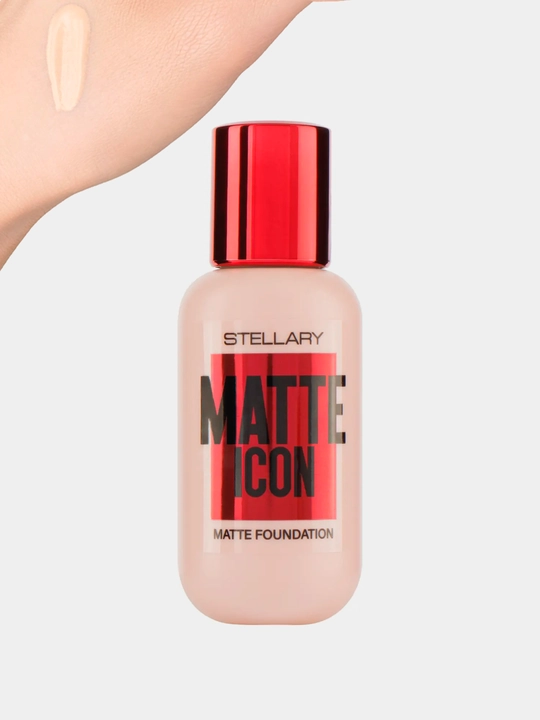 Stellary MATTE ICON FOUNDATION tusni xiralashtiruvchi kremi, 02 tabiiy tusi, 35 ml
