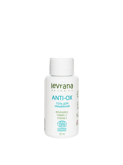 Anti-ox yuvinish geli Resveratrol S va Ye vitaminlari bilan kompleksda, 50 ml