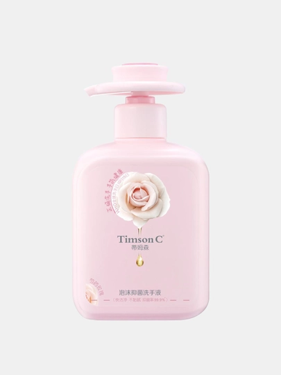 Timson C antibakterial suyuq sovun, 500 ml — atirgul hidi bilan