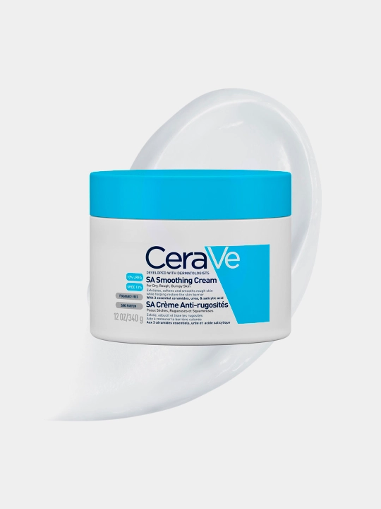 CeraVe Quruq, dag‘al va notekis teri uchun yumshatuvchi krem, 340 gr