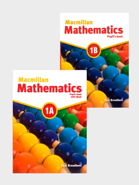 Учебники Macmillan Mathematics. 1,2,3,4 класс, комплект - 