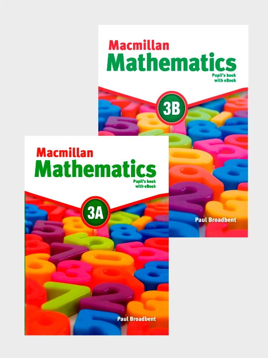 Учебники Macmillan Mathematics. 1,2,3,4 класс, комплект - 