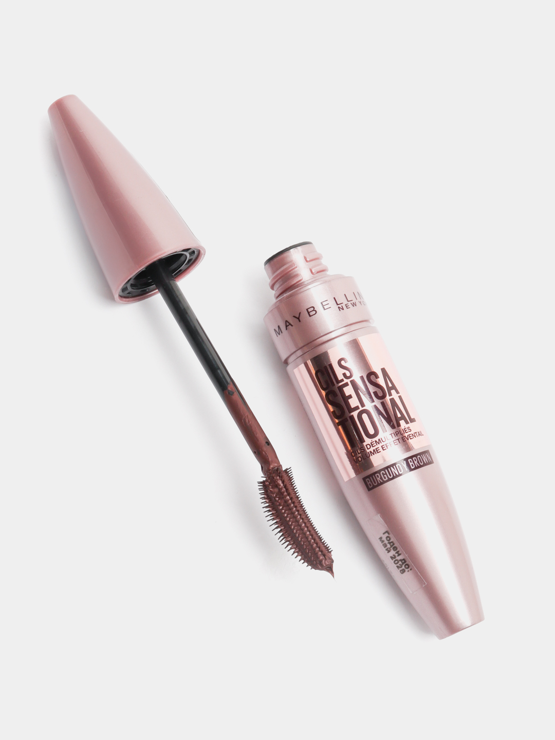 Kirpiklar uchun tush Maybelline New York Lash Sensational, burgundy