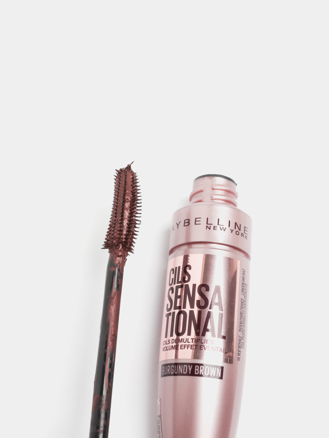 Kirpiklar uchun tush Maybelline New York Lash Sensational, burgundy