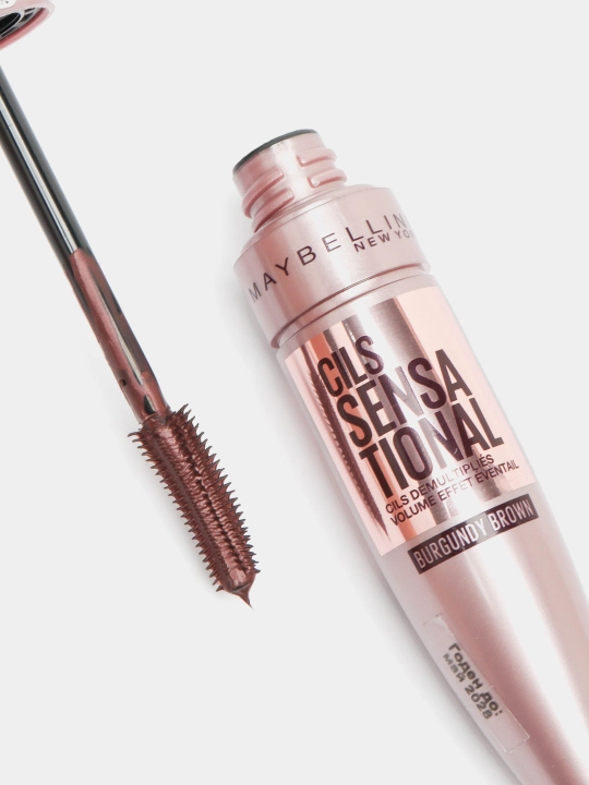 Kirpiklar uchun tush Maybelline New York Lash Sensational, burgundy