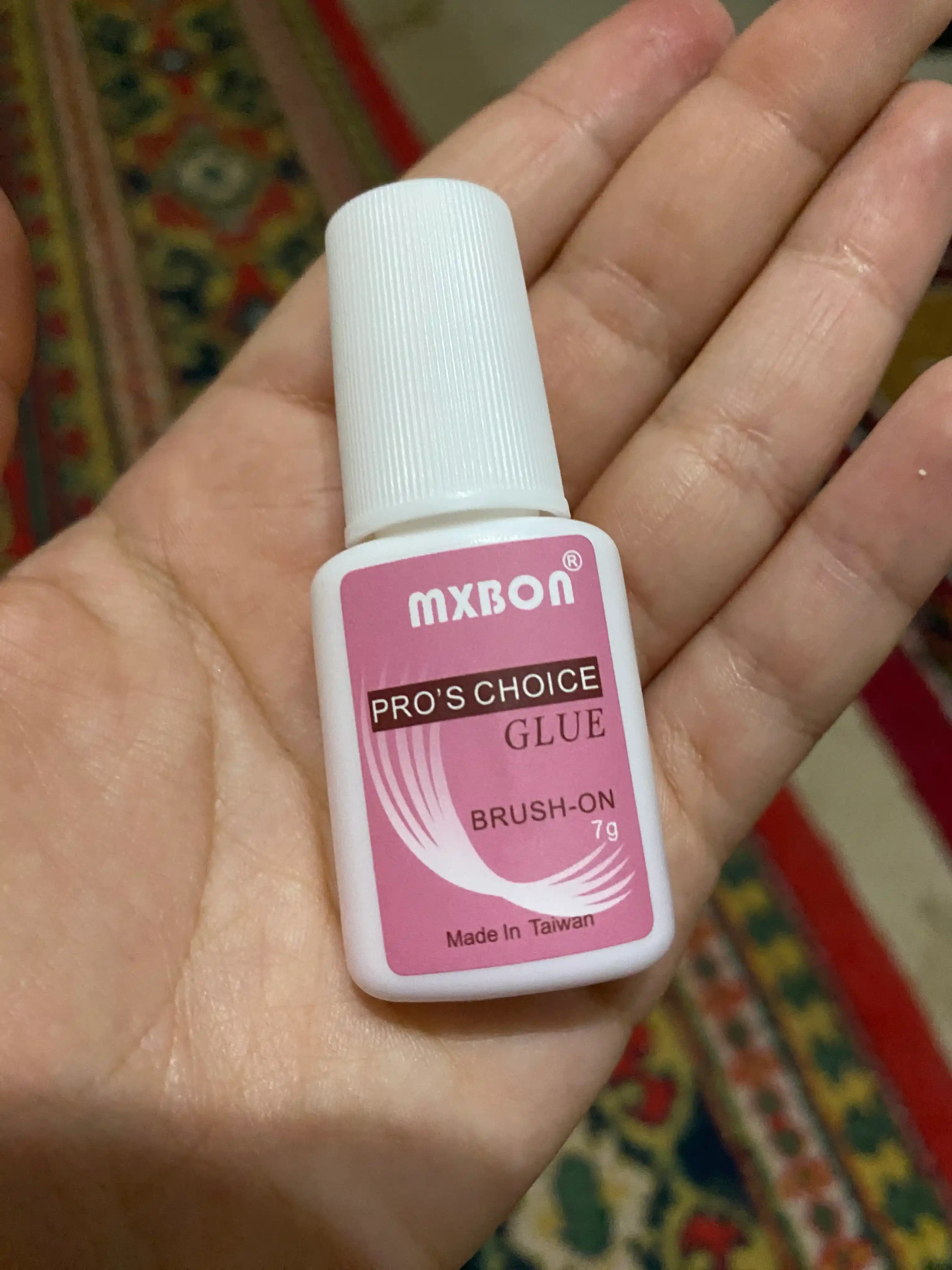 Клей с кисточкой Mxbon для искусственных ногтей