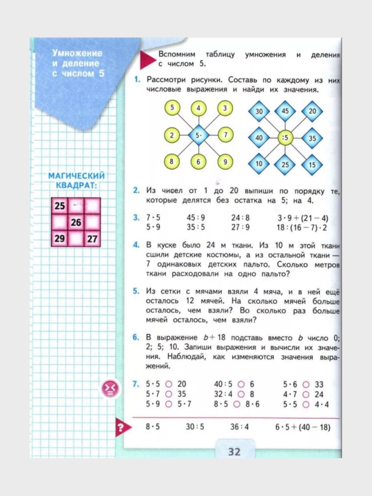 Математика 1,2,3,4 класс 1-2 части Учебник М.И. Моро С.И. Волкова С.В. Степанова