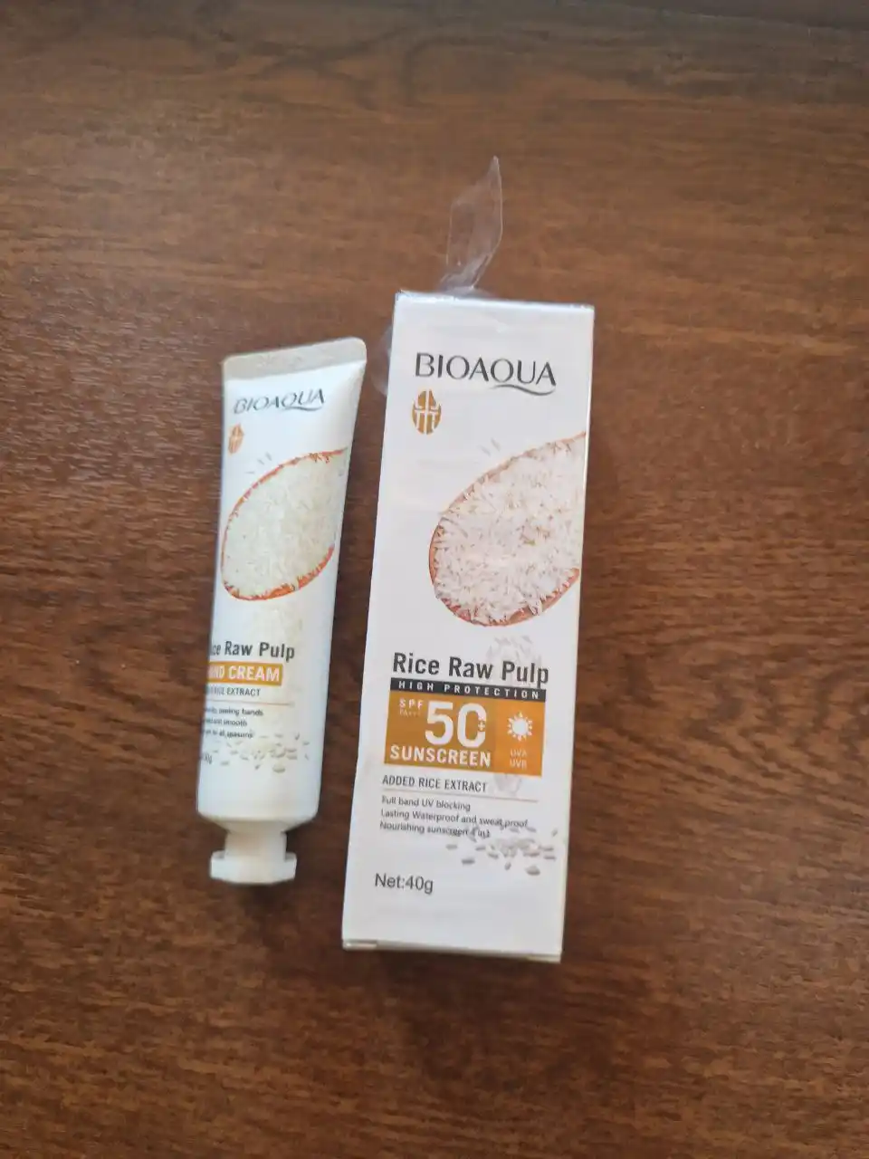 Крем для рук Bioaqua, с экстарктом риса, питание и увлажнение, ароматный , 30 г белый