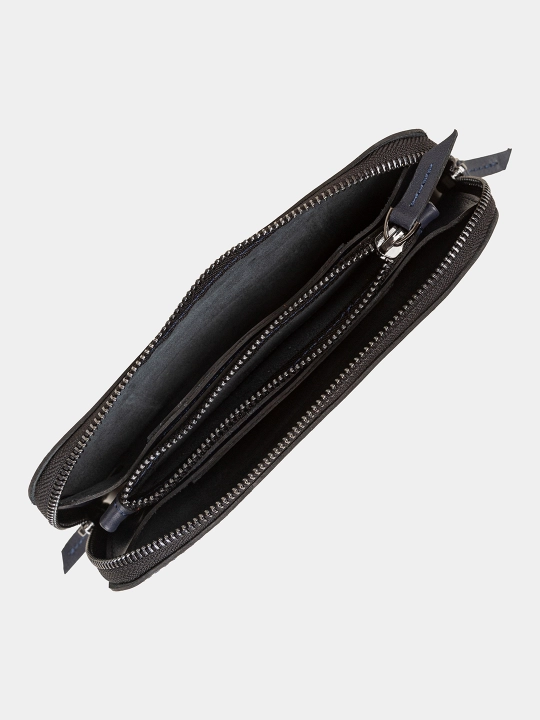Zipper, portmone, molniyali hamyon, tabiiy charm, 21×10 sm - 