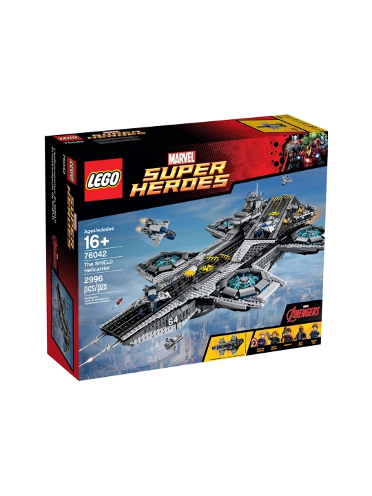 LEGO Gelikarrier dizayneri Marvel 76042, 2996 dona - 