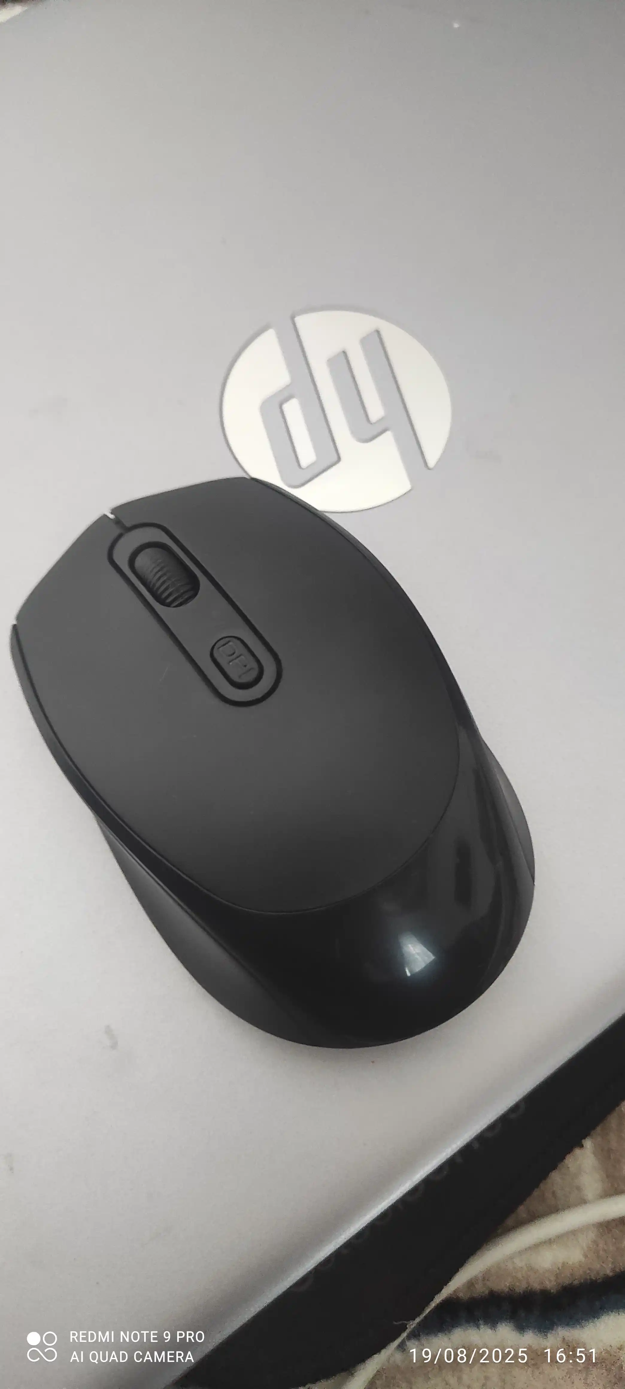 Barcha qurilmalar uchun ergonomik Bluetooth/2.4Ghz simsiz sichqoncha, qayta quvvatlanadi