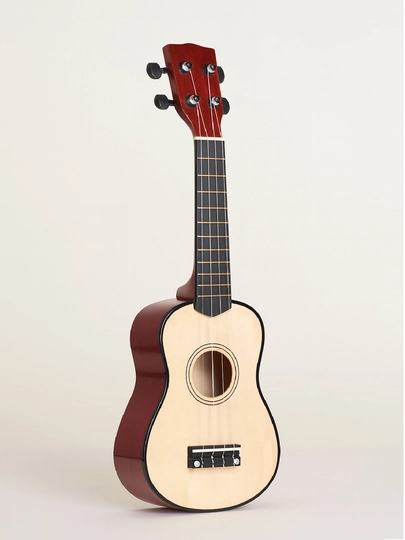 Укулеле с чехлом — GUIT-UKULELE-БЕЖЕВ