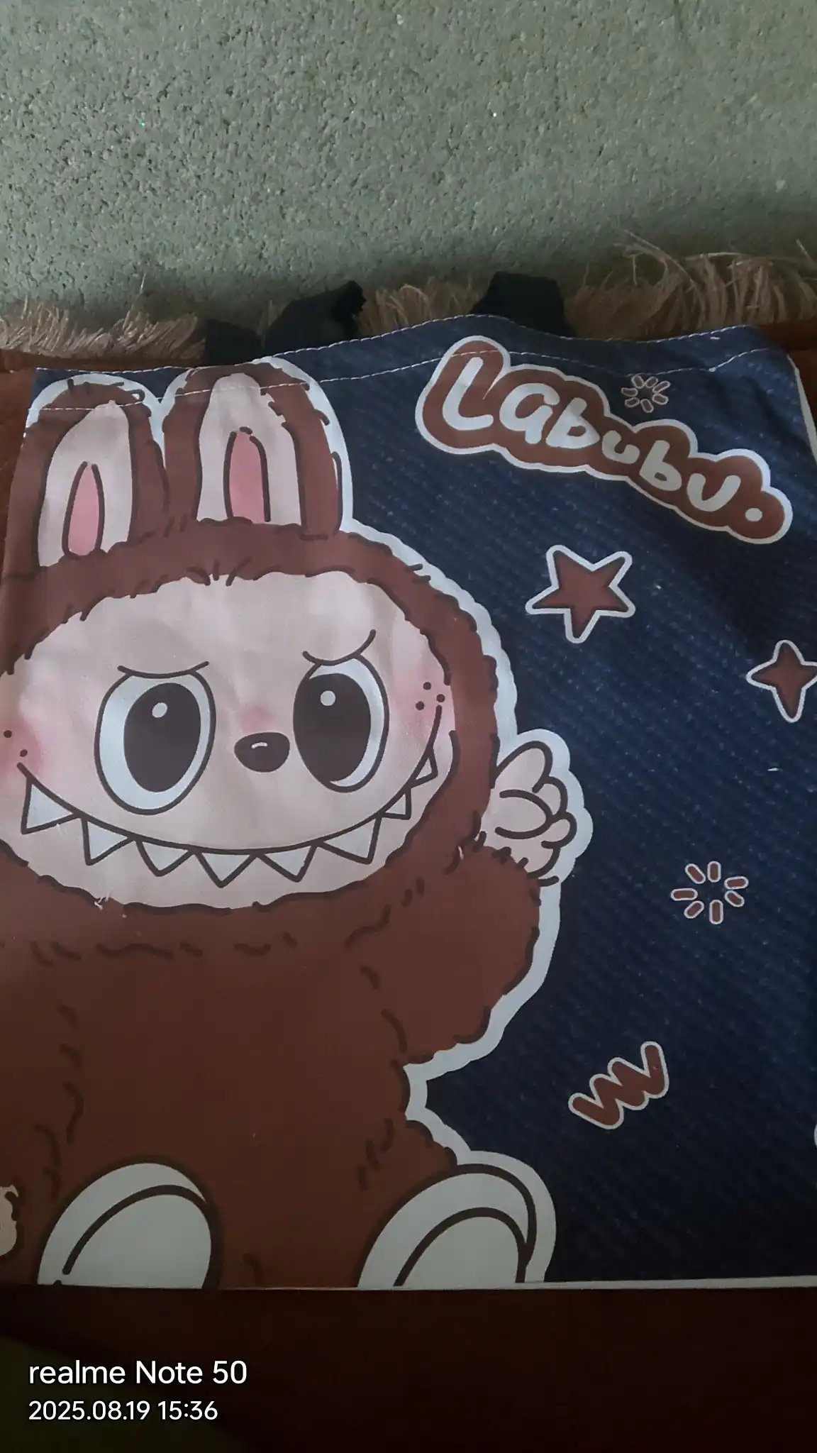 Сумка шоппер с принтом Labubu