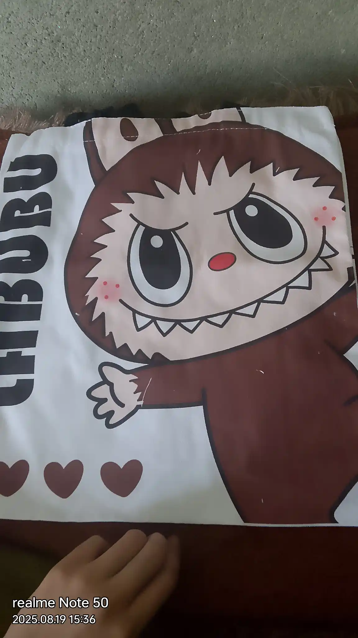 Сумка шоппер с принтом Labubu