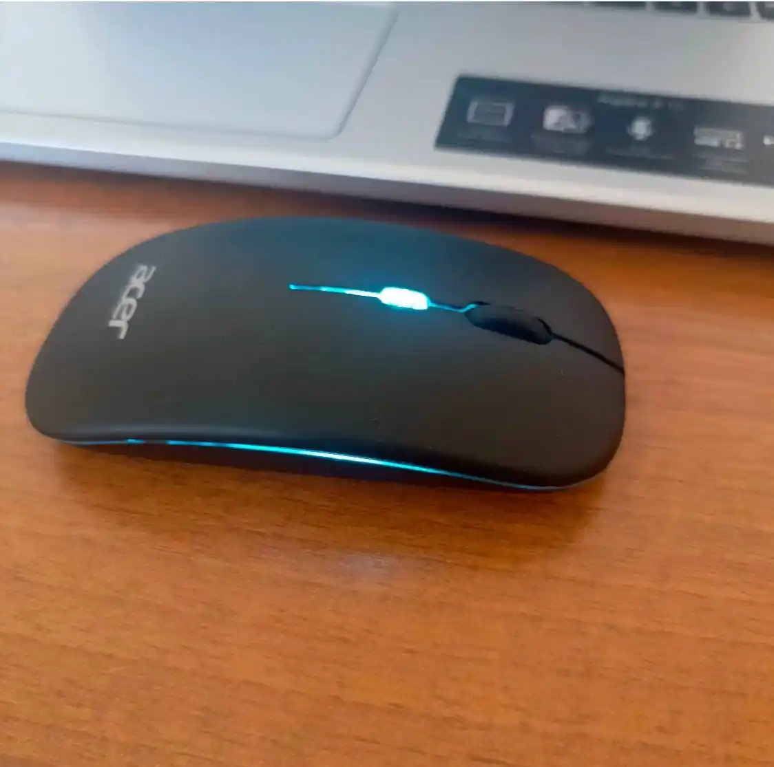 Kompyuter,noutbuk,planshet,telefon uchun simsiz smart sichqoncha,shovqinsiz,RGB yoritgichl