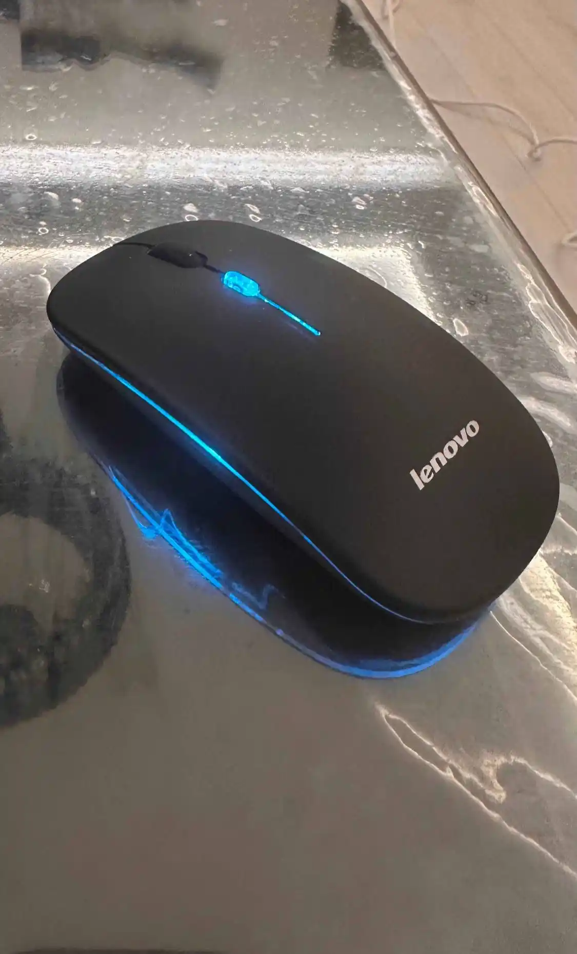 Kompyuter,noutbuk,planshet,telefon uchun simsiz smart sichqoncha,shovqinsiz,RGB yoritgichl