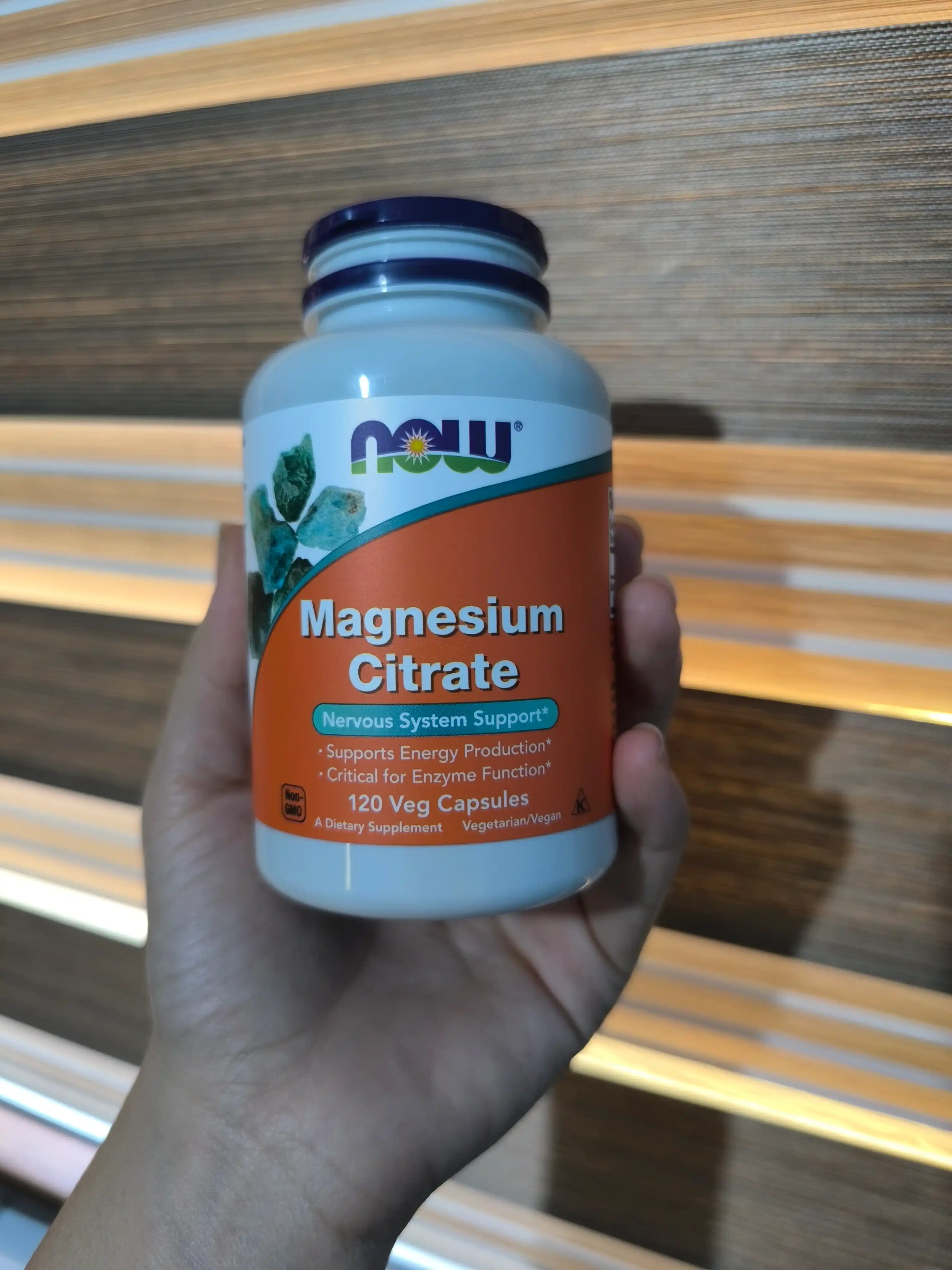 NOW FOODS, Magniy Sitrat kapsulalarda, Halol
