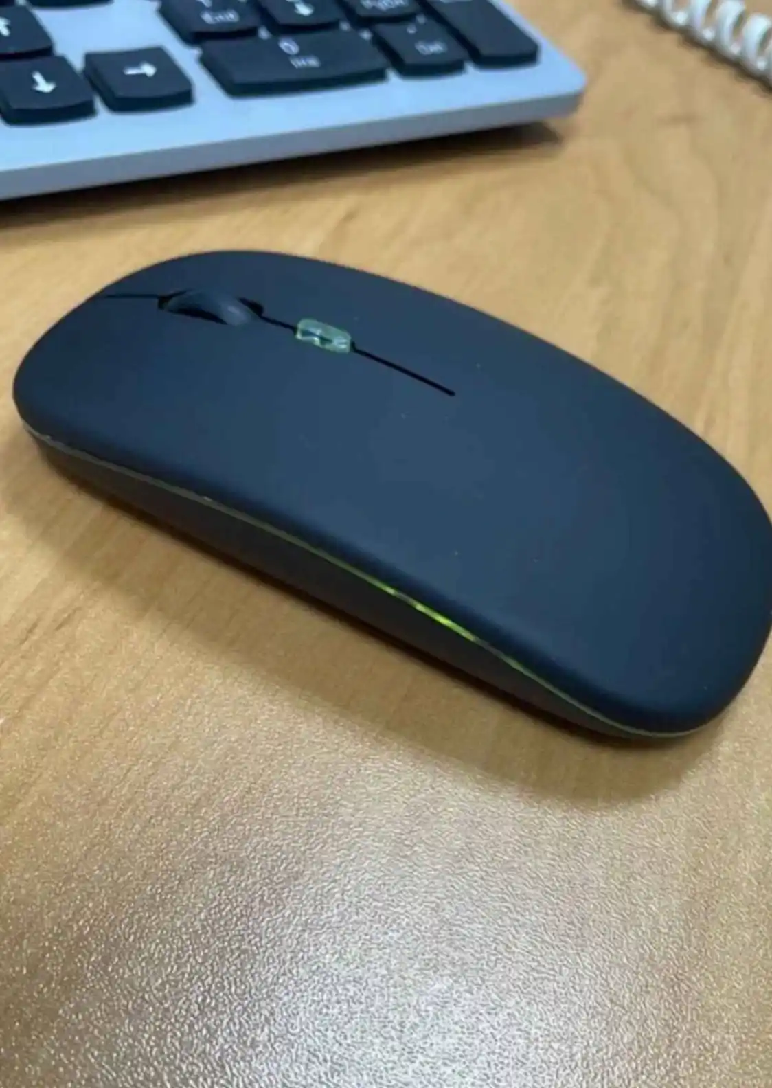 Kompyuter,noutbuk,planshet,telefon uchun simsiz smart sichqoncha,shovqinsiz,RGB yoritgichl