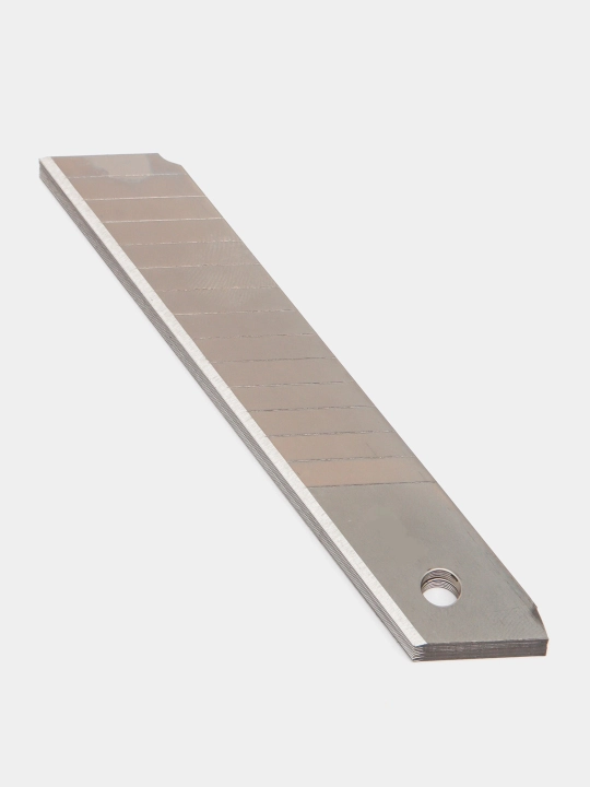Kanselyariya pichog‘i tig‘i, 18 mm, 10 dona