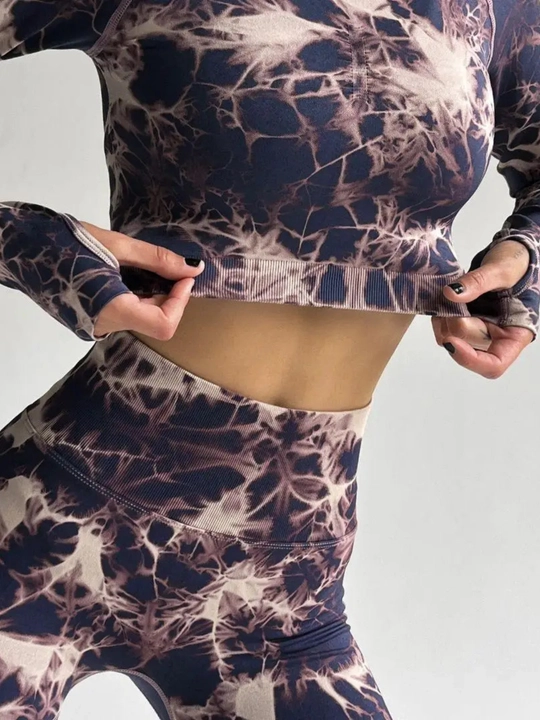Ayollar uchun fitness kiyim,yoga va raqs uchun,legensi va top