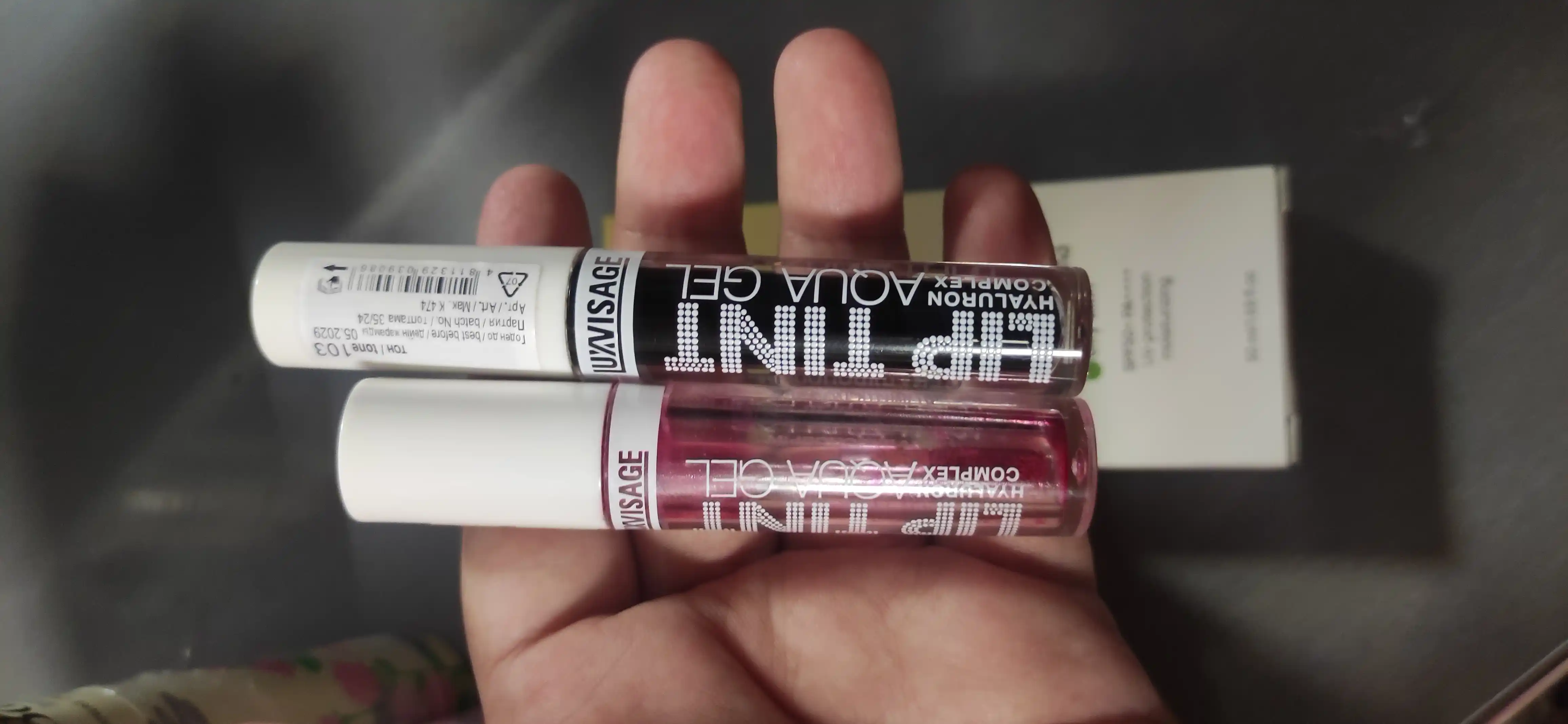 Оттеночный гель тинт для губ Luxvisage Lip Tint Aqua Gel