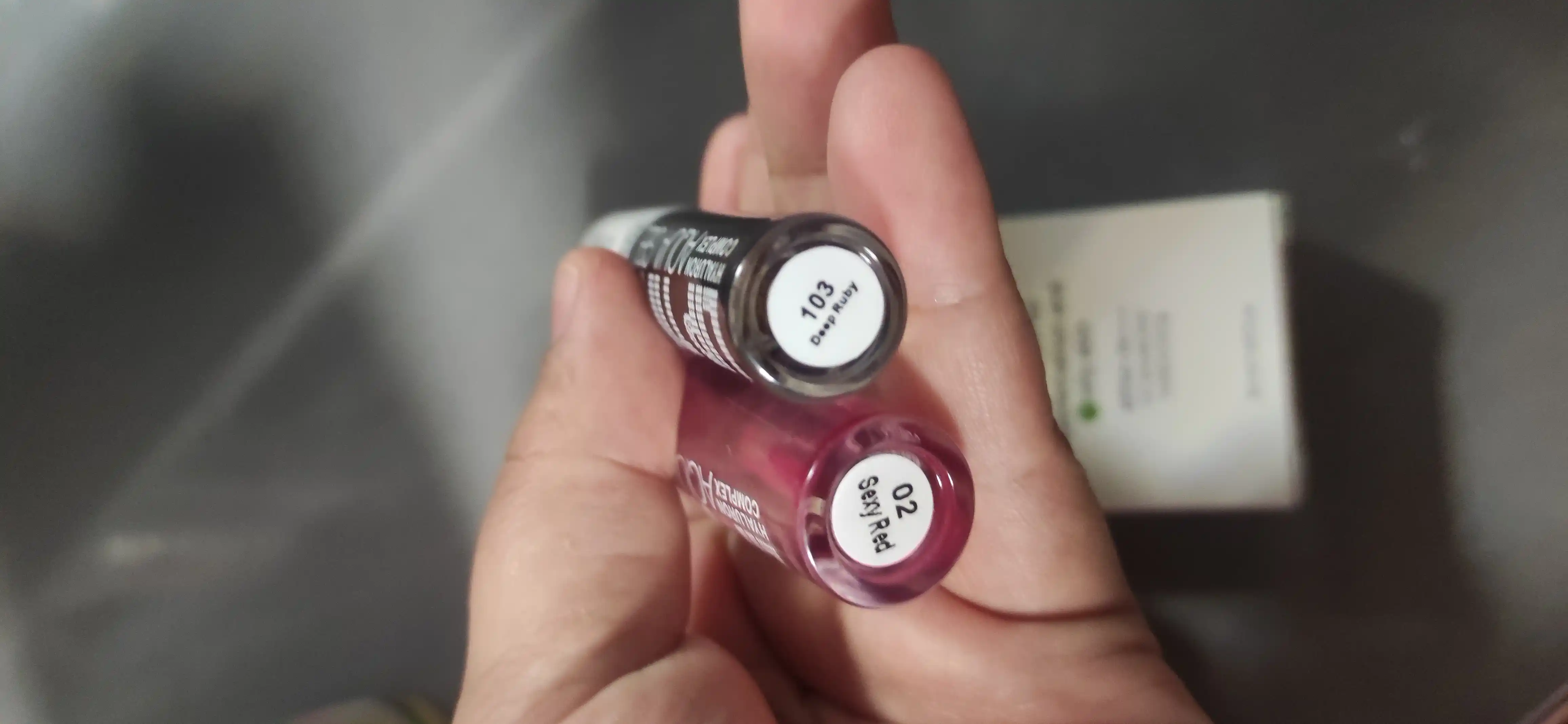 Оттеночный гель тинт для губ Luxvisage Lip Tint Aqua Gel