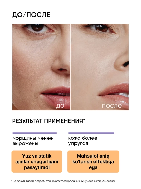 Антивозрастная сыворотка для кожи лица ZODIAC, ретинол, против морщин, ниацинамид