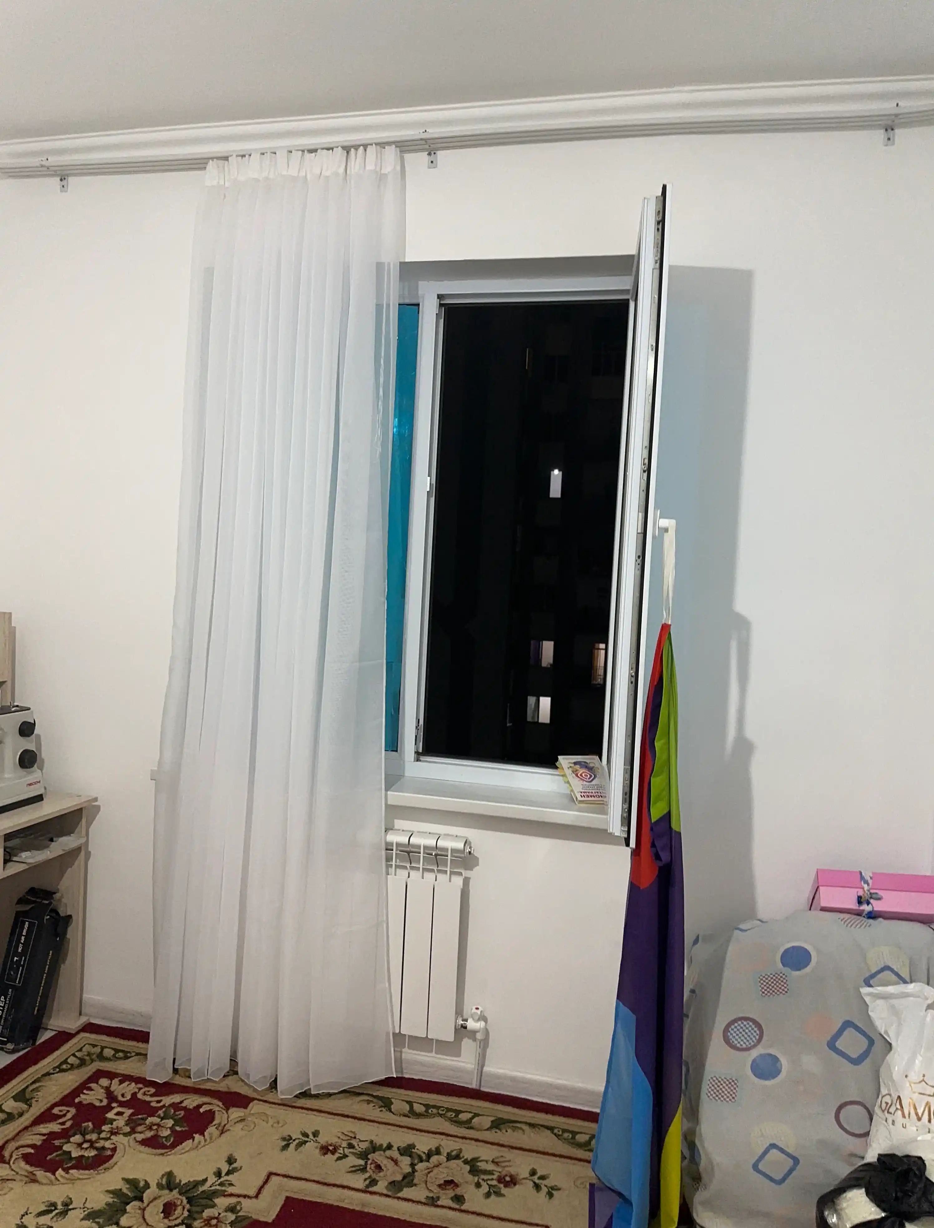 Tyul parda by J&Sh, Hi-Tech tul parda lentasida shifondan barcha xonalar uchun, 500х290 sm