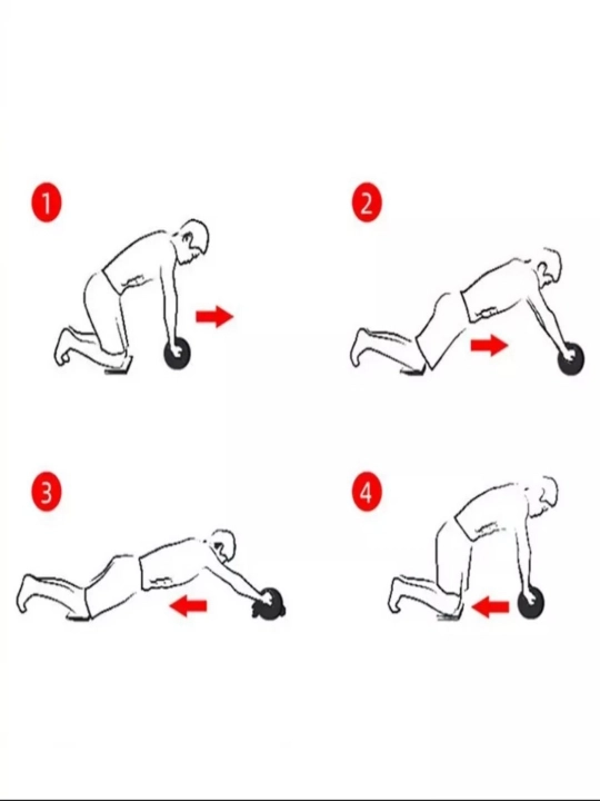 Samarali mashg‘ulotlar uchun fitnes roligi, press va bel trenajyori
