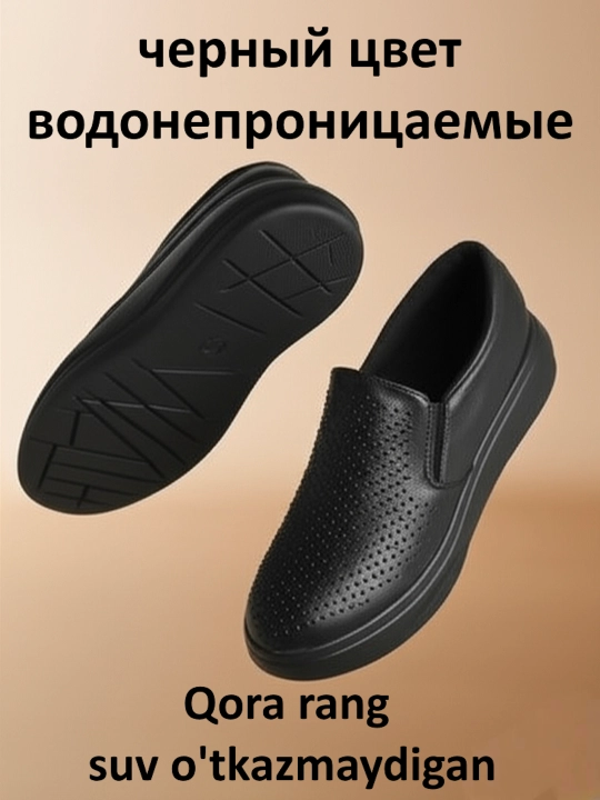 Ayollar uchun loferlar, demi-mavsum sliponlar
