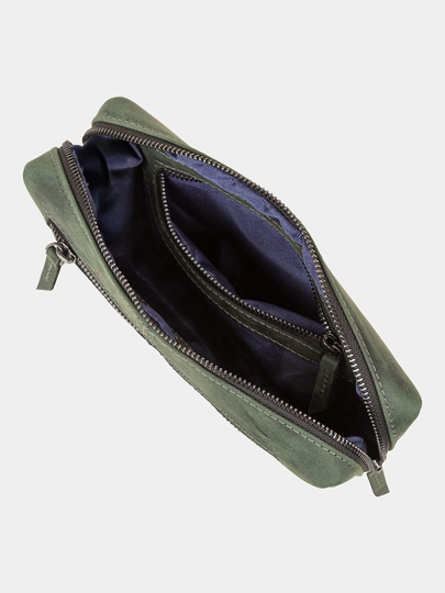Erkaklar uchun Classic barsetka, buzoq terisidan, 11 rangda, 23×15×6 sm.
