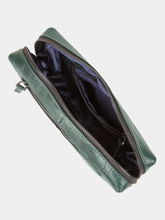 Erkaklar uchun Classic barsetka, buzoq terisidan, 11 rangda, 23×15×6 sm.
