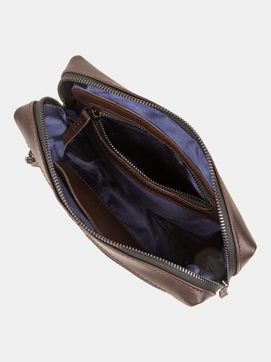 Erkaklar uchun Classic barsetka, buzoq terisidan, 11 rangda, 23×15×6 sm.
