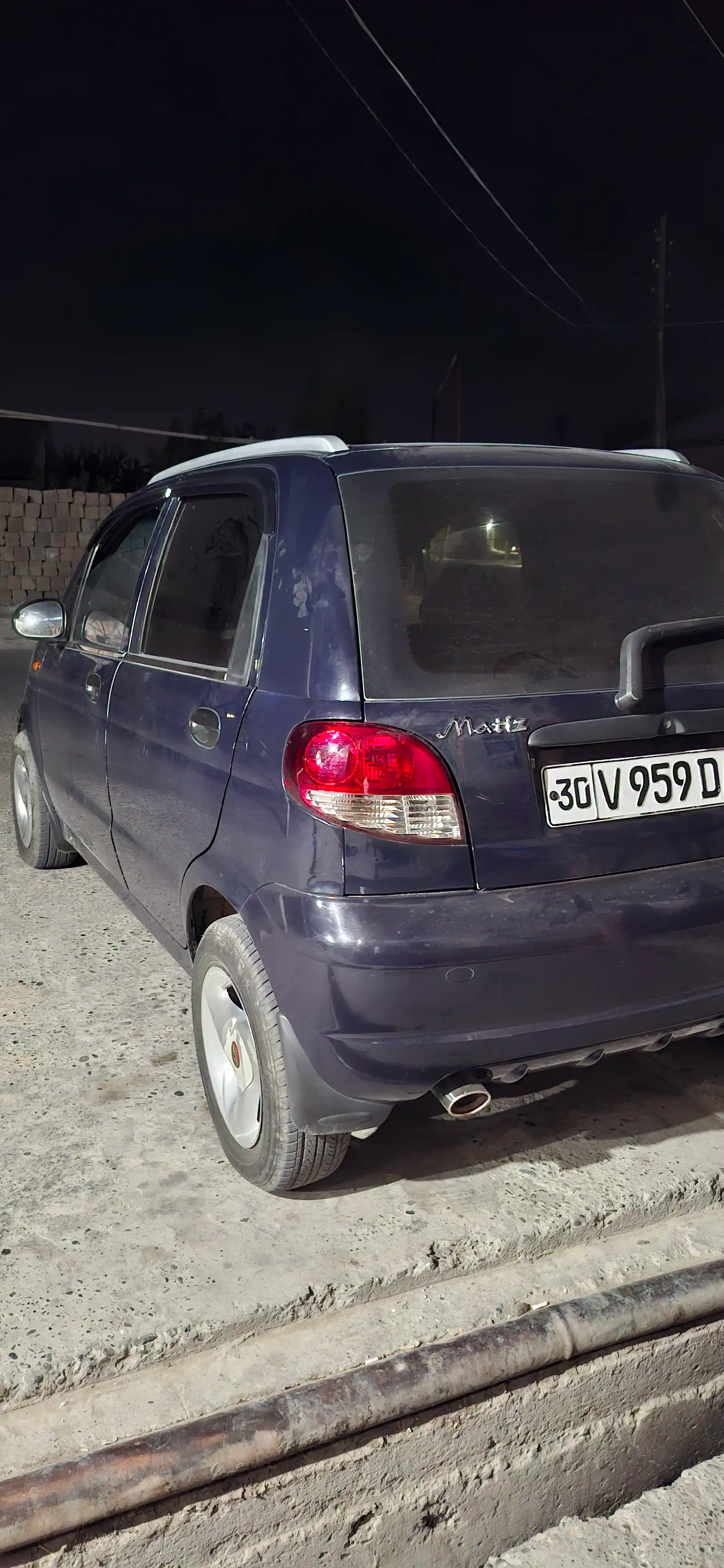Yoy tomga reylinglar Matiz Spark, 2 dona