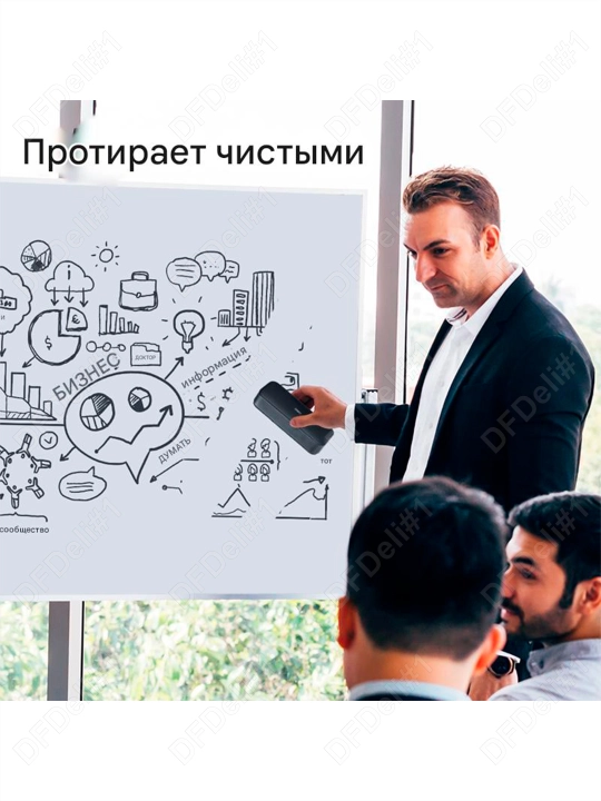 Стиратель для белой доски E7838Pro Deli, 7838Pro
