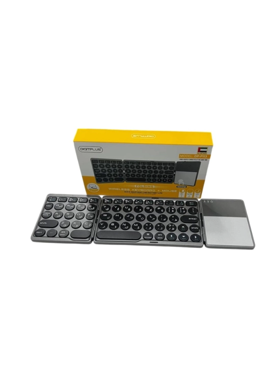 Складная беспроводная клавиатура с тачпадом DIGITPLUS DP-PI13 - 