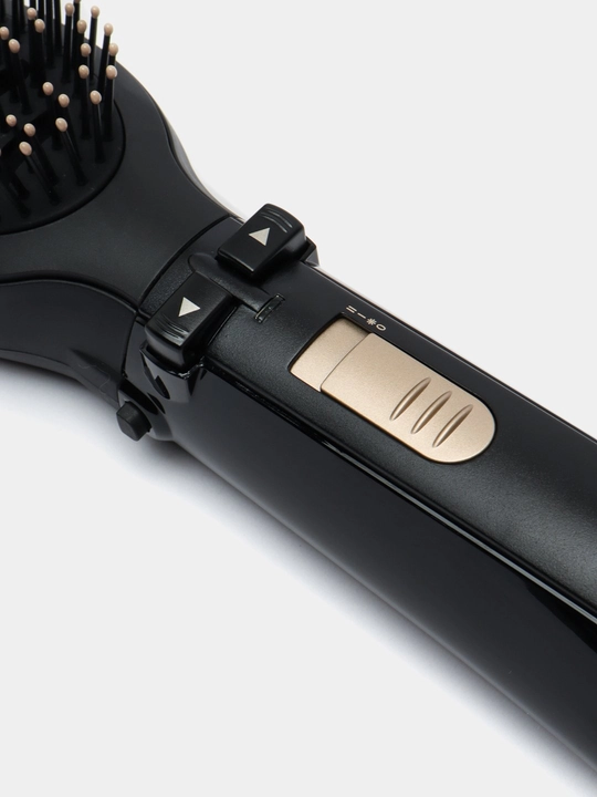 Стайлер для волос 4 в 1, с насадками, сушка, выпрямление, завивка