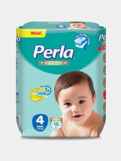 Подгузники Perla CP ECO BABY MAXI 7-18 кг, 16 шт — PERPAN-P0FFD40