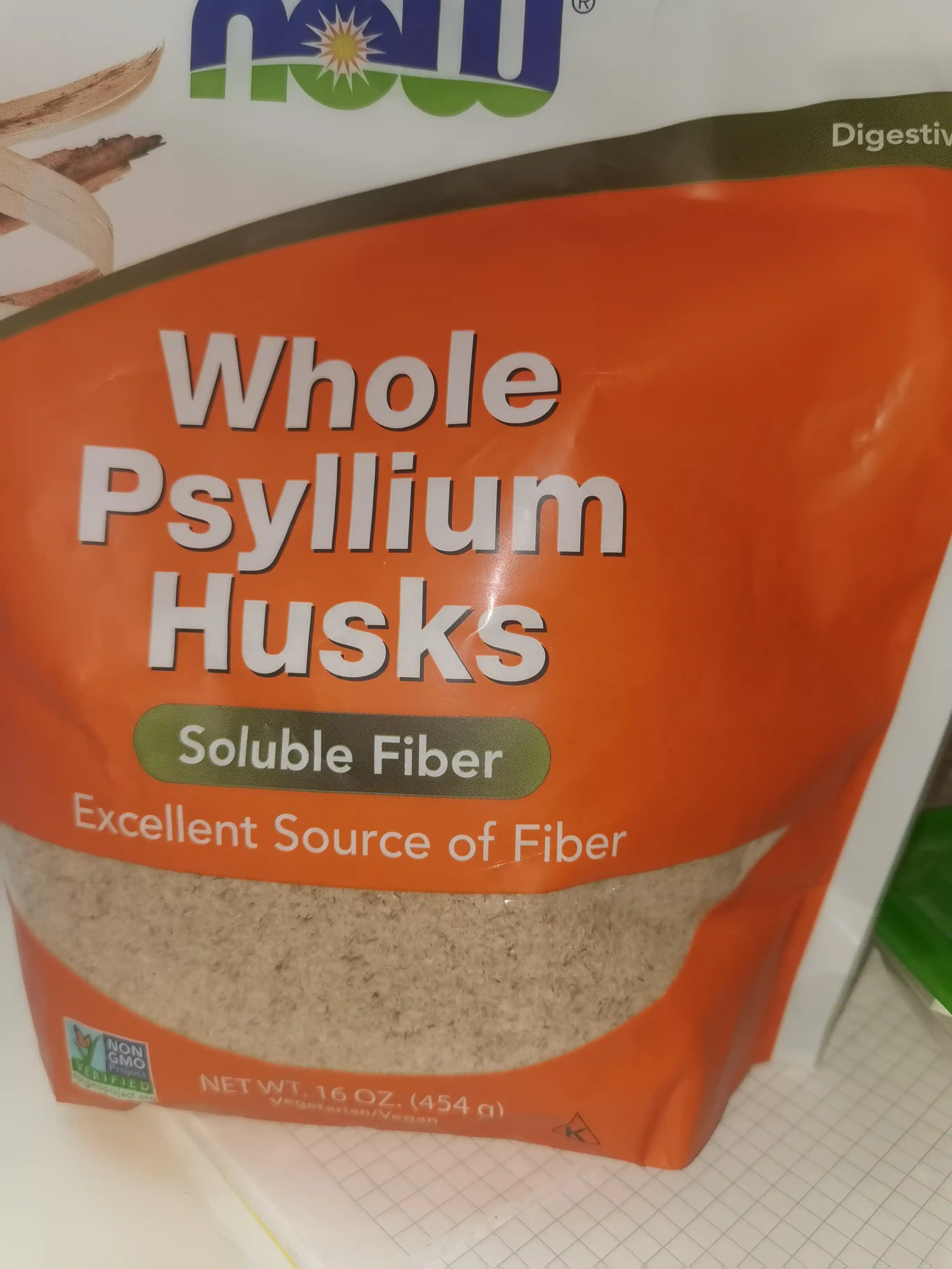 Now Foods Psyllium Husk – Psillium urug‘i po‘stlog‘i (Psillyum)