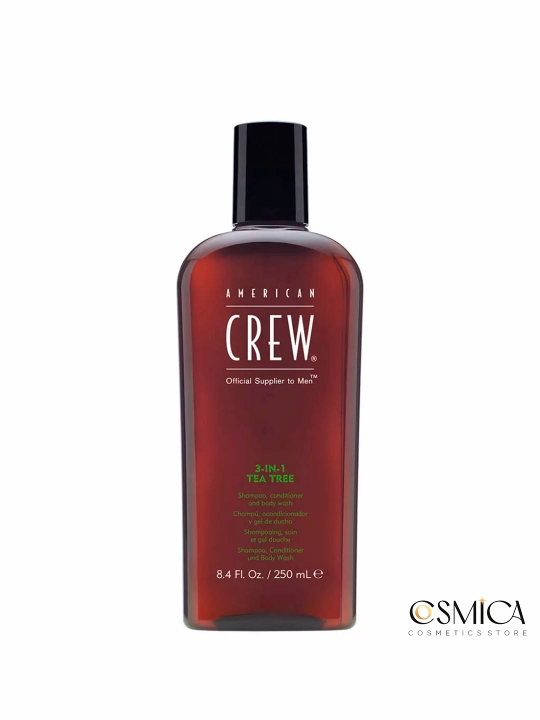 AC 3-IN-1 TEA TREE, soch va tana parvarishi uchun vosita