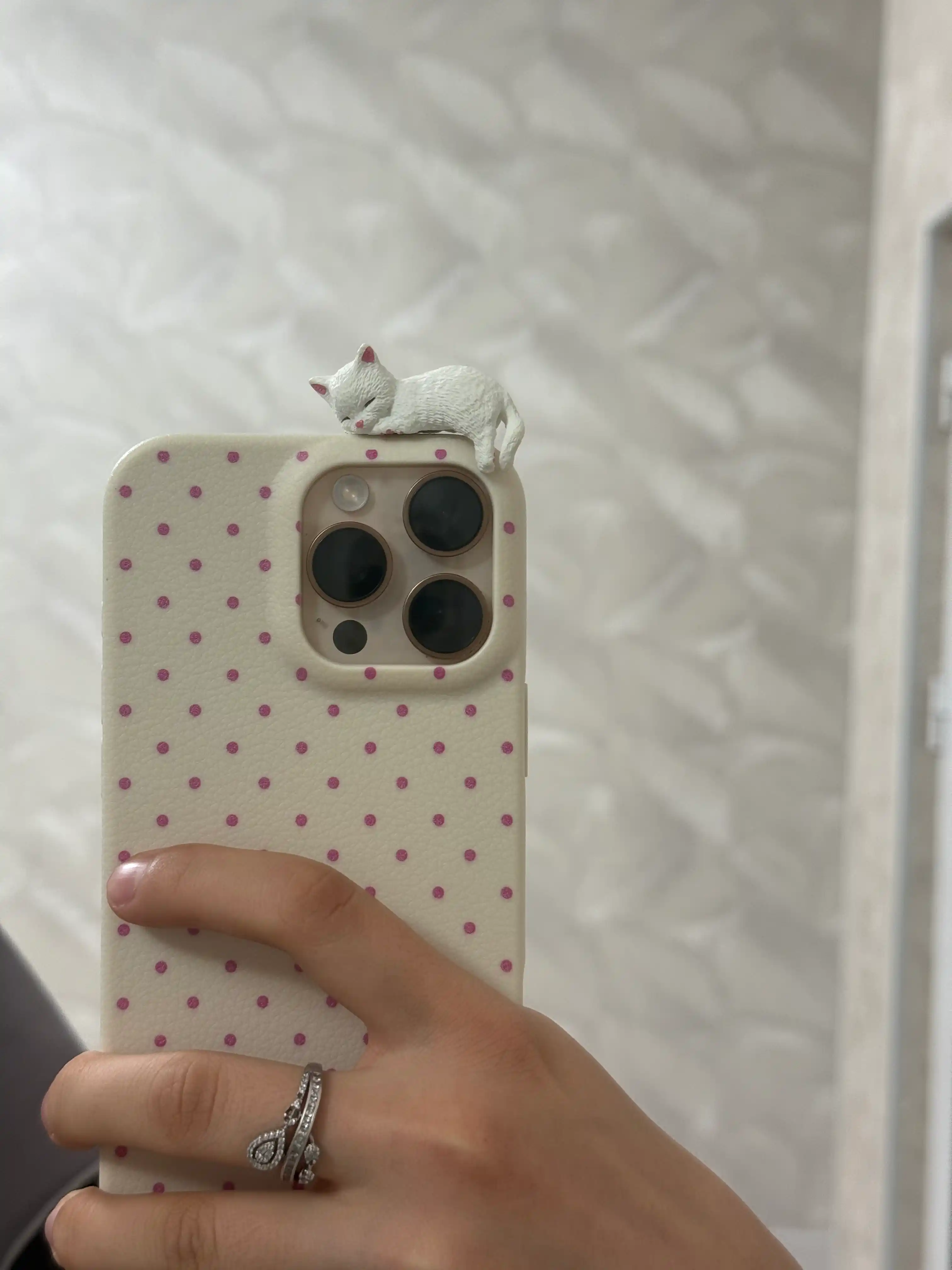 IPhone  11, 12, 13, 14, 15, 16, Pro Max, резинка чехол с кошкой, резиновый, Miamu 