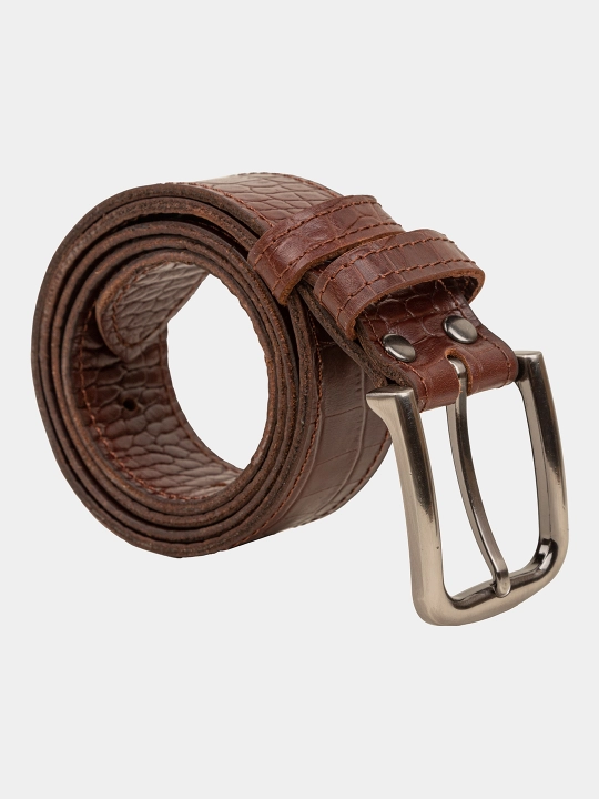 Ремень мужской из натуральной кожи, разные цвета, 115×4 см